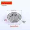 Stainless Steel Round Mesh Vent Cover for Cabinet or Wardrobe