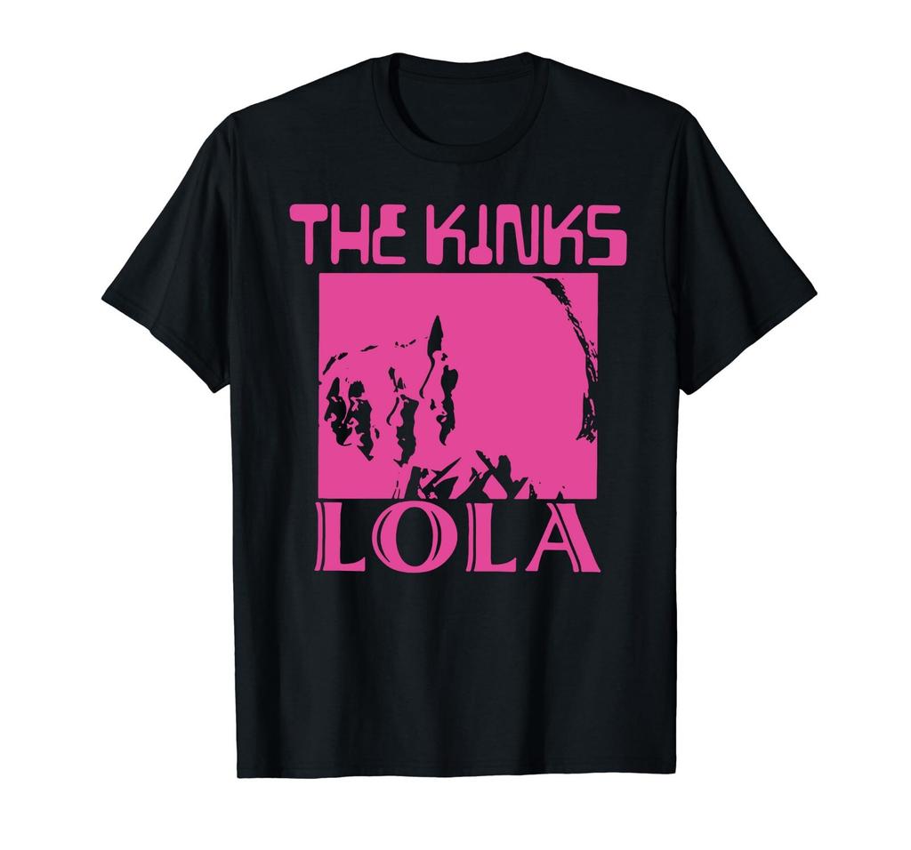 New 1960s The Kinks Lola Classic TShirt Tee S5xl