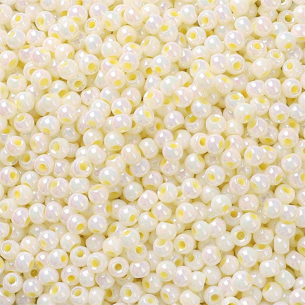 20g High Quality Glass Seed Beads Shiny Glazed Pearl Glass Beads For Earring Bracelet Necklace DIY Jewelry Craft Garment Accessoreis Making