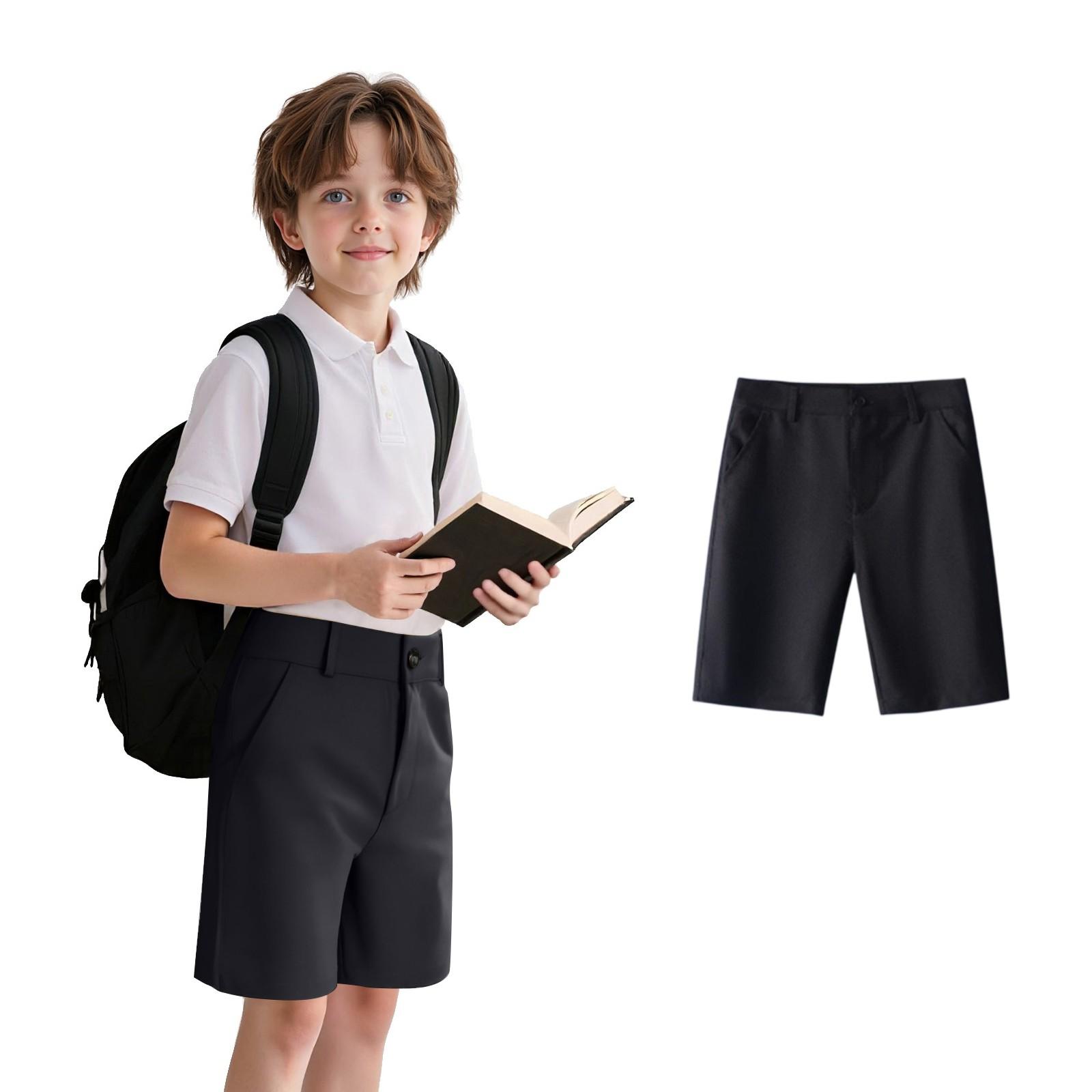 

Шорты для мальчиков - Шорты для школы 5 дюймов 130 чёрный