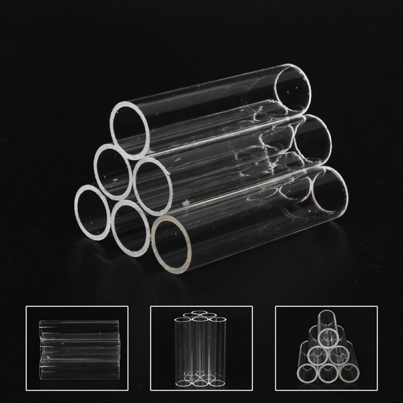 Transparent Fish Shrimp Breeding Hide Tube Shelter 3/6/7/10 Tubes Fish Tank Aquarium Decoration