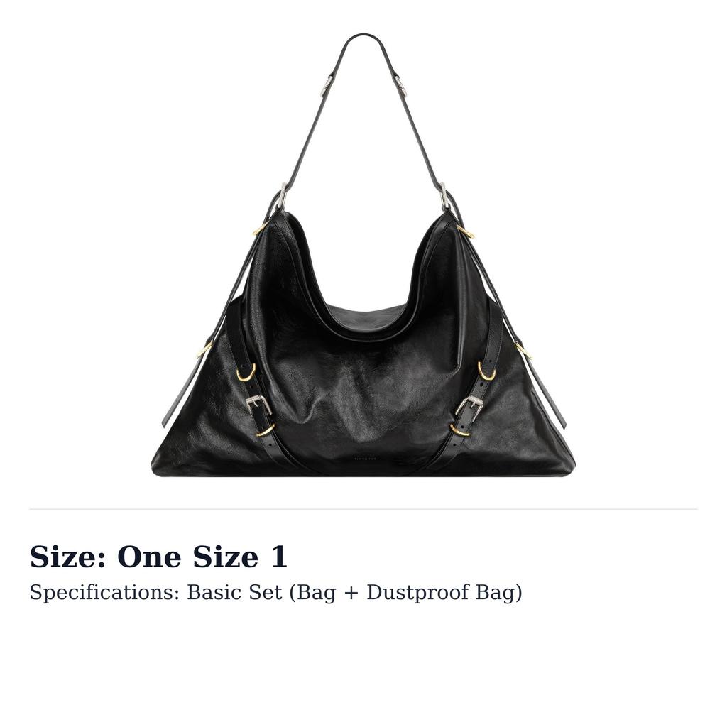 Givenchy Cow Leather Handbag, Shoulder Bag Women's Black BB50TJB1Q7-001