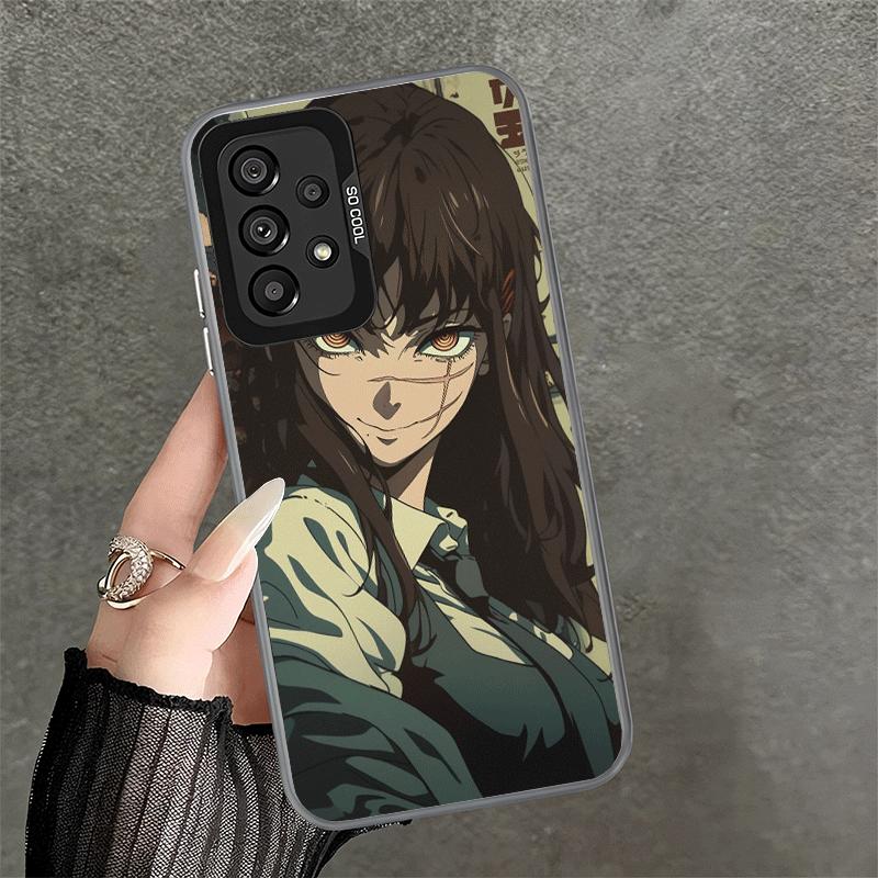 Anime Character Yoru War CSM Soft Phone Case for Samsung A17 A16 A15 A14 A13 A57 A56 A55 A54 A53 A37 A36 A35 A34 A33 A26 A25 A24