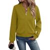 2024 New Autumn Long Sleeve Zipper Cardigan Solid Color Jacket