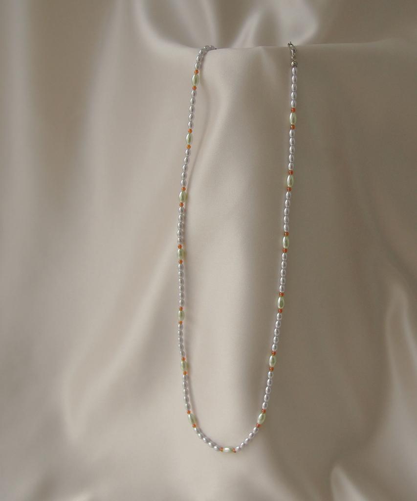 Treaju Soft Color Pearl Necklace