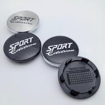 4pcs 59mm Sport Edition Logo Emblem Car Wheel Center Caps Wheel Center Dust Cover Rim Hubcaps Replace Car Styling Accessories