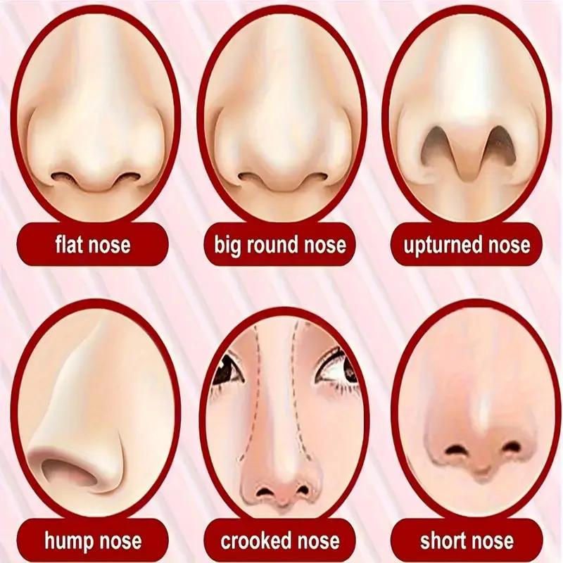 1PCS Transparent Nose Shape Corrector Nose Clip Nose Heightener To Reduce Nose Wings and Straighten Nose Bridge Clip Nose Straightener Corrector
