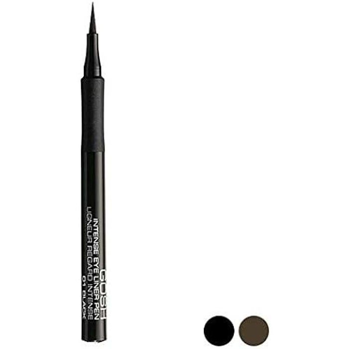 Eye liner - Gosh - Intense Eye Liner Pen 01 Black - Stylo - Résultat intense - Noir