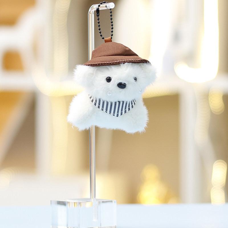 Plush Dog Toy Miniature Gift For Girls Kids With Soft Polyester Filling