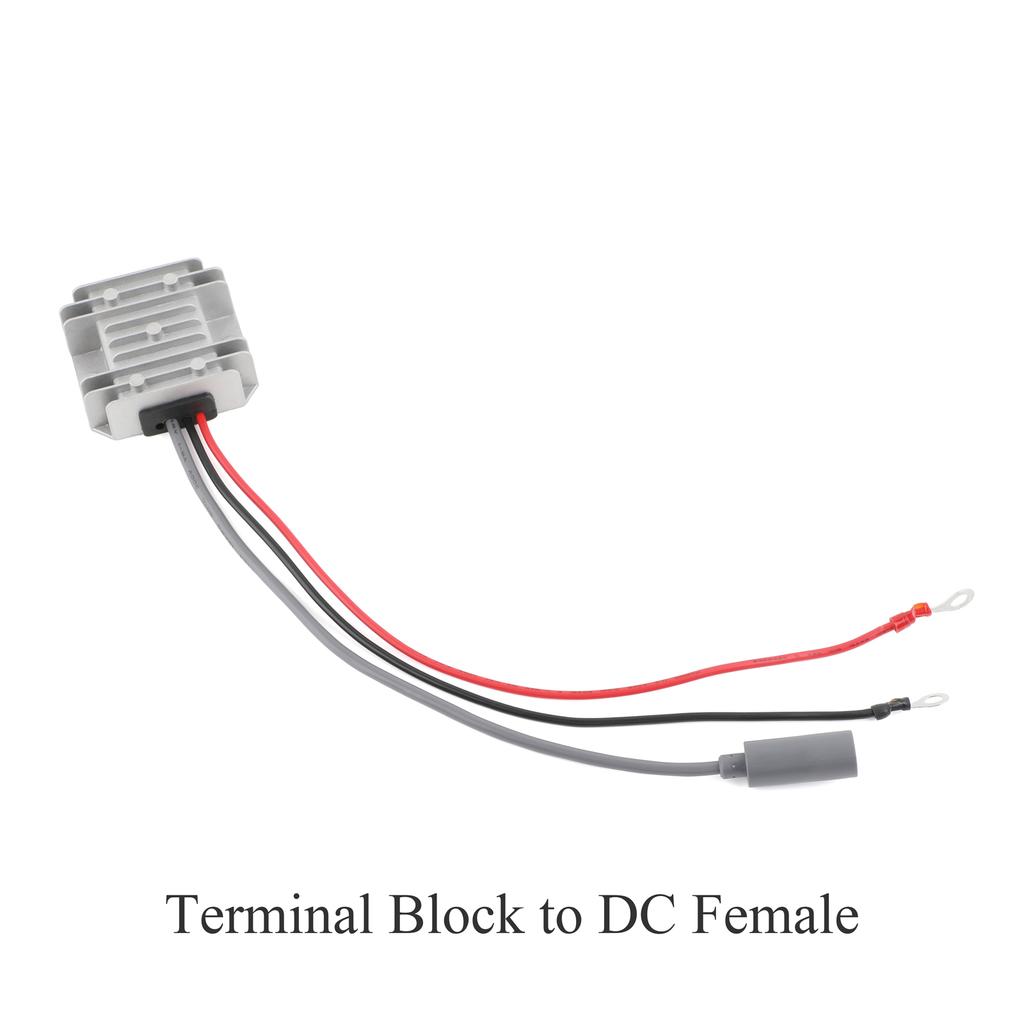 1PCS For Starlink MINI DC power boost converter 12V/24V to 30V 3.5A/ 48V 1.5A with terminal block to DC female