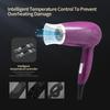 Guangba Portable Foldable Low-Power Hair Dryer with Negative Ion Technology - Gentle on Hair