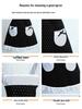 Korean Style Lace Apron - Fashionable, Oil & Stain-Proof Women's Kitchen Waist Apron