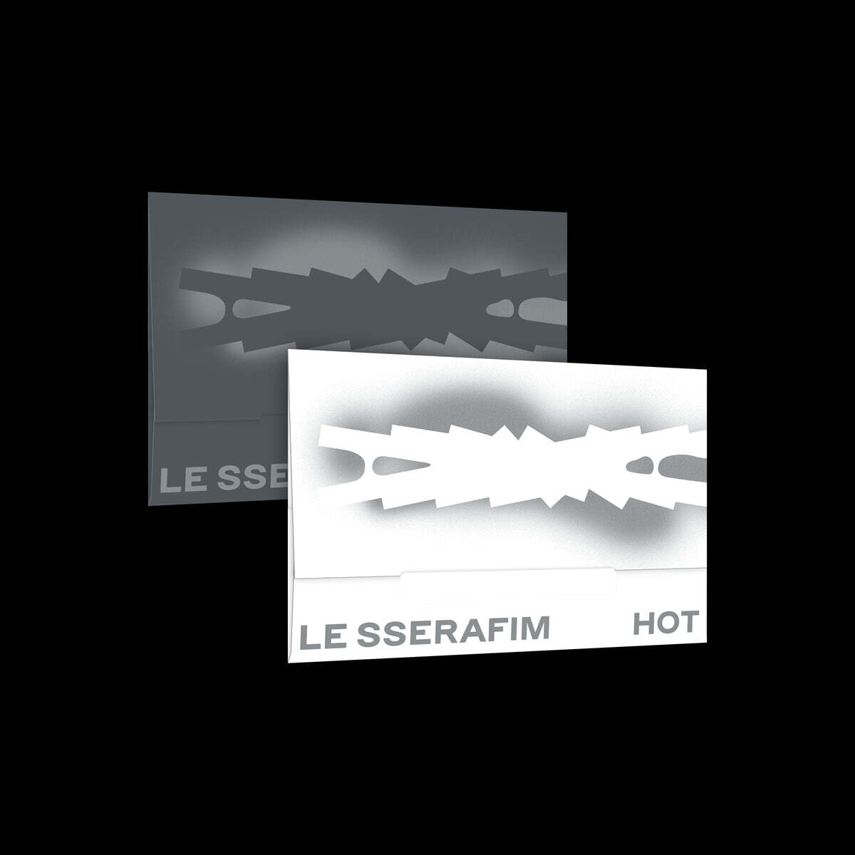 

LE SSERAFIM - 5th Mini Album HOT [Weverse albums ver.][2 types SET]