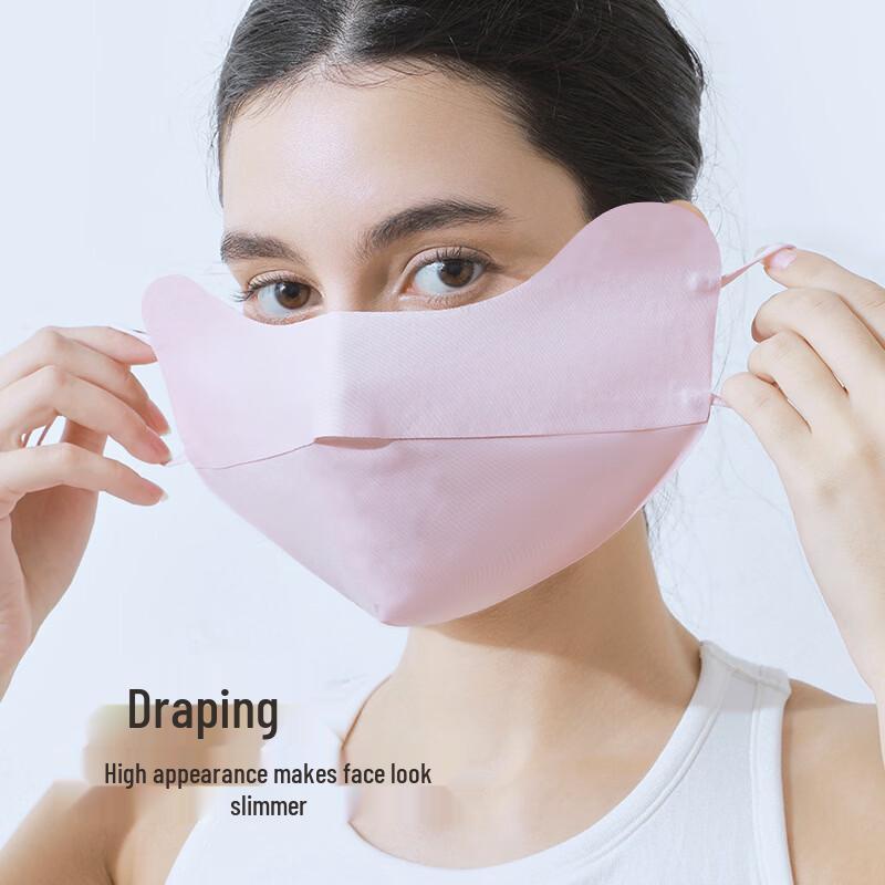 Summer Ice Silk Sun Protection Face Mask