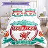 Liverpool Football Bedding Set Breathable Duvet Cover With Pillowcases Home Decoration Birthday Gift