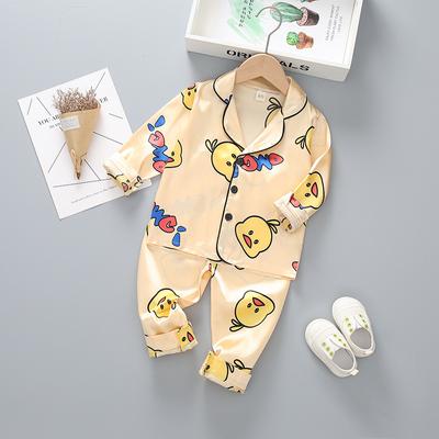 Fashion Autumn Baby Girls Clothes Set Children Pajamas Long Sleeved Shirt Pants Two Pcs Sets Kids Sleepwear Toddler Clothing