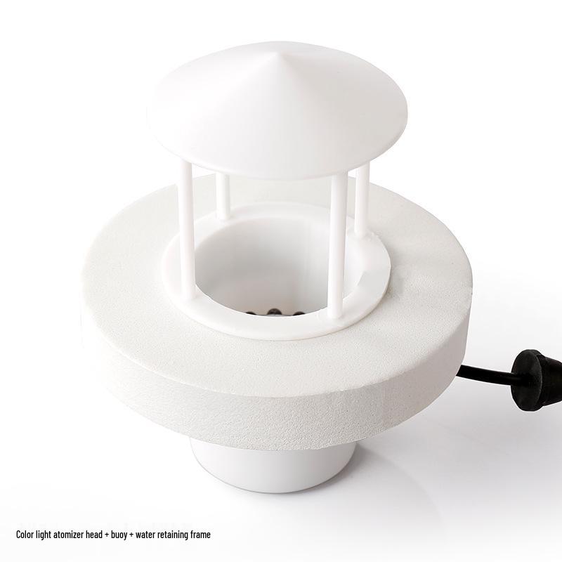 Ultraschall-Zerstäuberkopf mit Lotus-Wasserhaltegestell für Kristallkugel-Tank