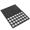 Leere magnetische Lidschattenpalette, tragbare DIY-Make-up-Palette mit runder Metallpfanne für Rouge, 26 mm