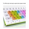 61 Keys Mechanical Keyboard RGB Backlight Colorful Keycaps   Wired Mechanical Keyboard for Gaming   Work