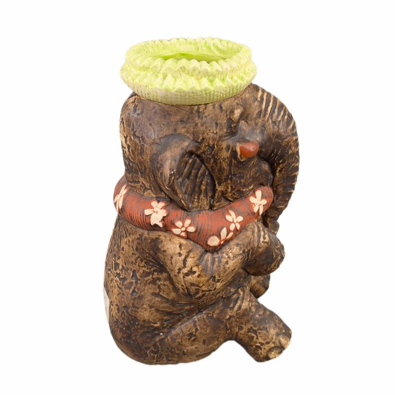 Ceramic Elephant Mug Hand-painted Animal Cup 3D Animal Coffee Totem Cup Cocktail Cup