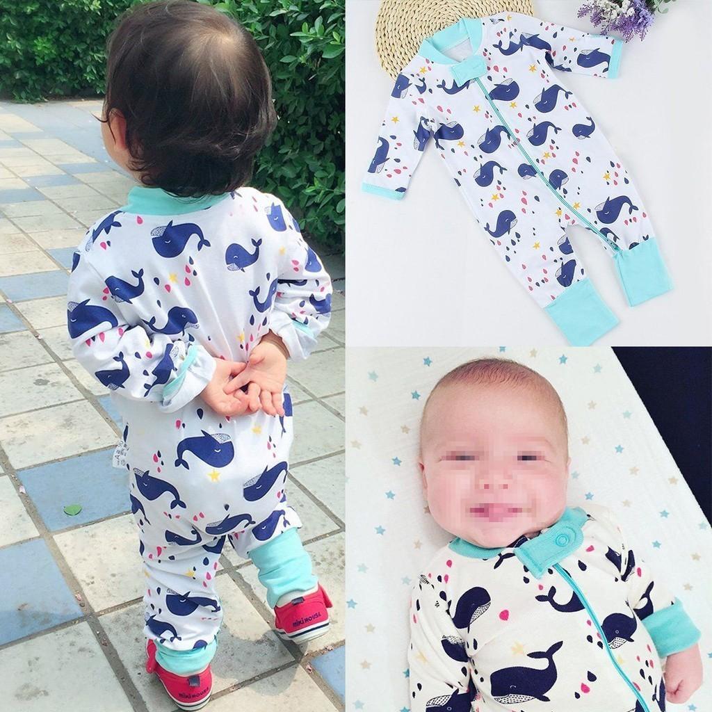 Premium Quality Newborn Baby Boy Girl Long Sleeve Cotton Romper Jumpsuit Outfit For All Seasons