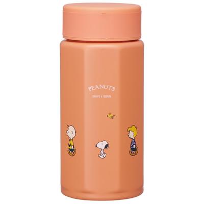 Tasse à café en acier inoxydable Skater Facile à Octogonale Bouteille SNOOPY, 350 ml, Tenir, Forme, Isolée, Design, STO4-A