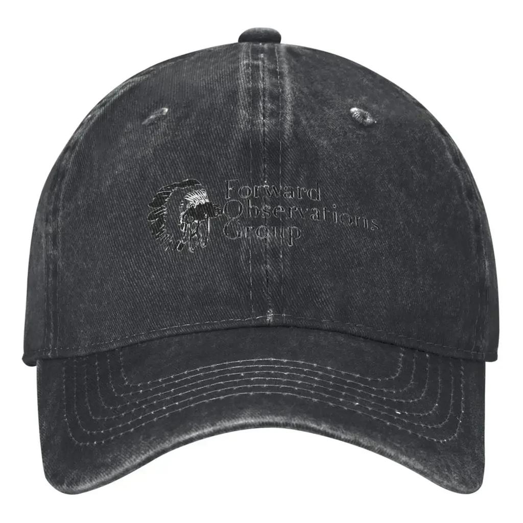 Forward Observations Group Denim Baseball Cap FOG Death Skeleton Kpop Rock Hip Hop Hats Summer Unisex Street Style Snapback Cap
