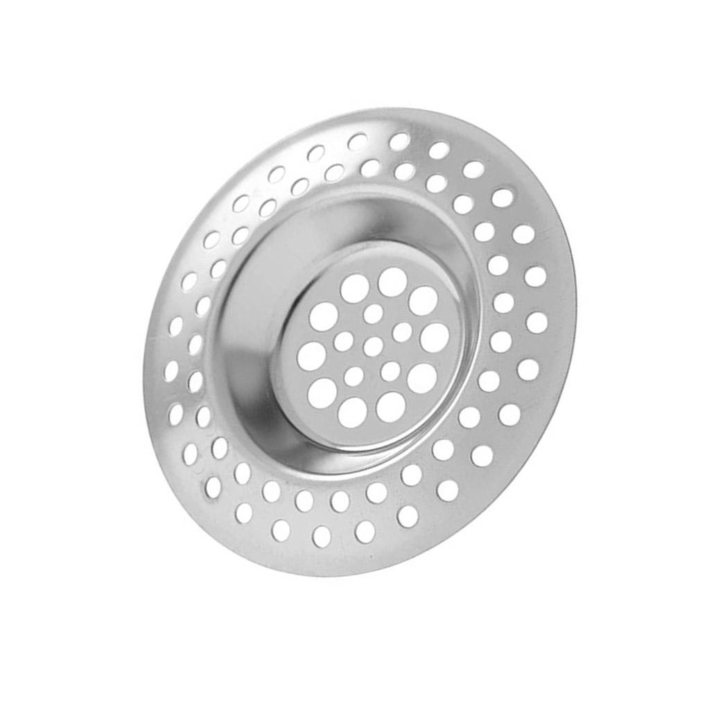 Stainless Sewer Floor Drain Water Sink Filter Dense Holes Kitchen Drain 7cm Diameter