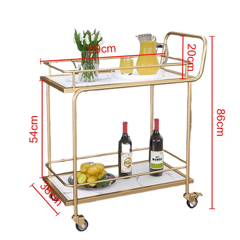 Beverage & Dessert Serving Cart