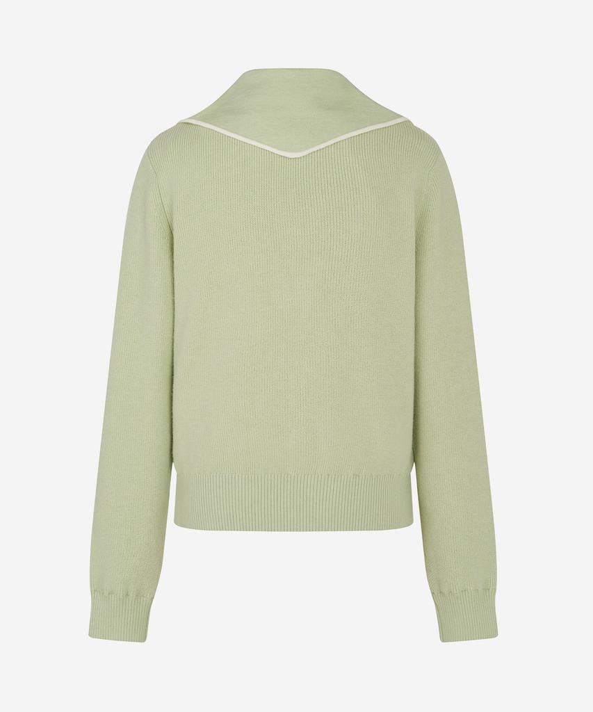 LORDLOAR Muffler Pullover Windproof Knit L/Khaki