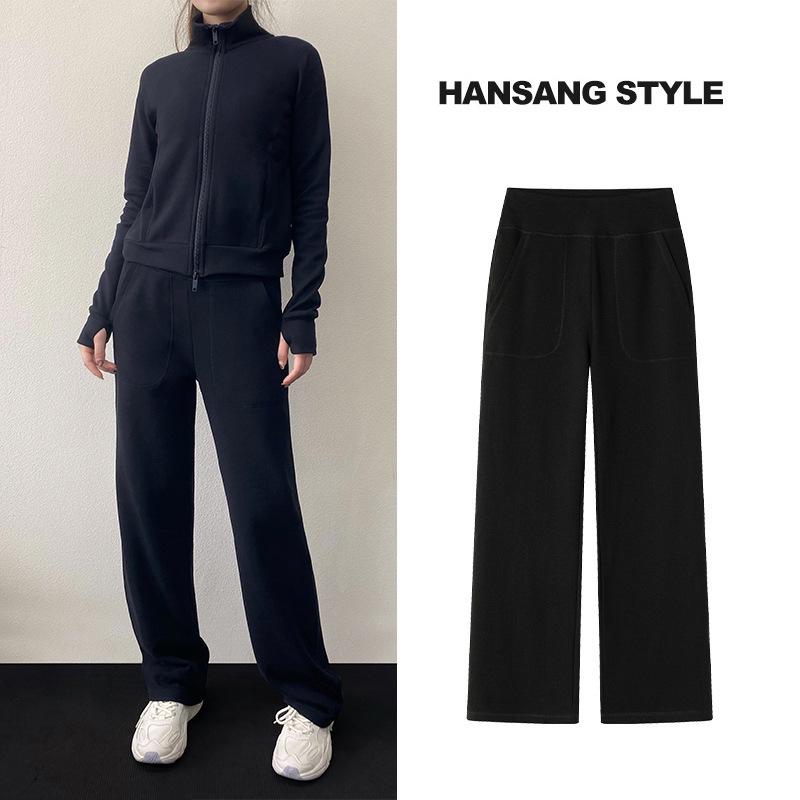 

2024 Women s High-Waisted Loose Fit Yoga Sweatpants Extra Large