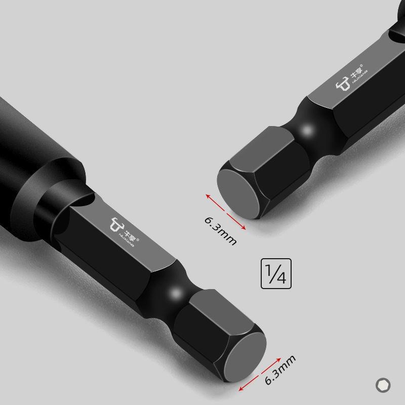 Sechskant Magnetische Steckschlüssel Stecknuss Elektrowerkzeug Magnetischer Nussdreher Set Autoreparaturwerkzeug Schlagverlängerung & Stecknussadapter