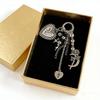 Portachiavi Cuore Spinoso alla Moda Fascino Elegante per Borsa Accessori Estetici Portachiavi Ciondolo Stiloso per Borsa per Ragazze Trendy