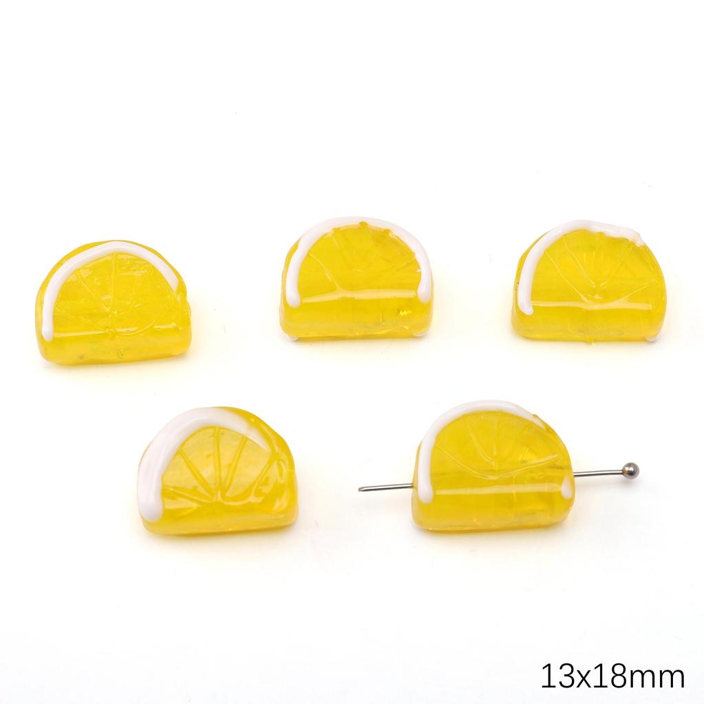 Glass Beads Fruit Charm For DIY Necklace Bracelet Earrings Jewelry Making Craft Accessories