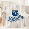 K-Kansas City R-Royals Baseball Blanket Blanket for Couch Sofa Travel Home Hiking Picni Bed Beding Flannel Blanket birthday gift
