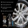 Car Rim Cleaner 4fl.oz Iron Aluminium Remover with Sponge Rim Cleaner Spray for Truck Automotive Motorcycle RV Brake Dust Rust