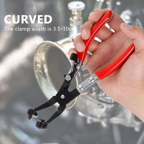 Steppiano Hose Clamp Pliers, Set of 3, Band Clip Pliers, Car Clamp Pliers, Flat Band Clips, Automotive Disassembly, Maintenance, Replacement, Inspecti