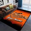 Name Custom Baltimore Orioles Logo Carpet Rug for Living Room Bedroom Home Sofa Decoration,Kids Play Non-slip Floor Mat