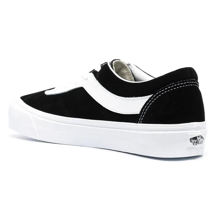 Vans Bold Ni Comfortable Simple Versatile Low-Top Skate Shoes Unisex Sneakers Black White VN0A3WLPOS71