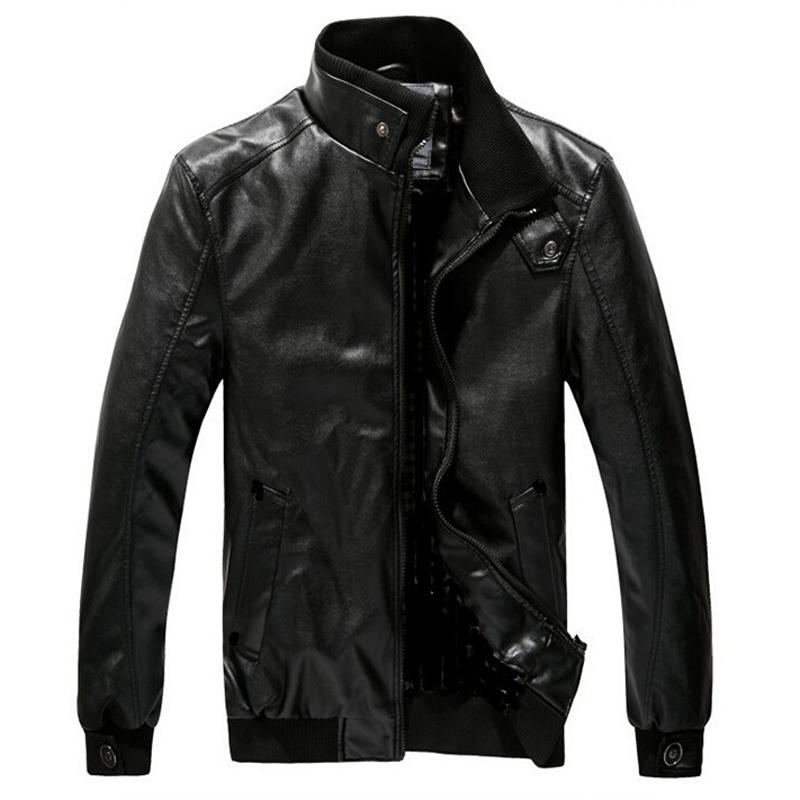 affordable black leather jacket