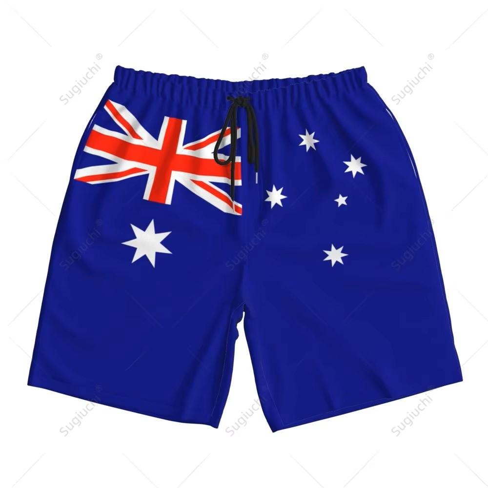 Boxing Shorts Pants Australia 3D Print Fighting Training MMA Mixed Martial Art Unisex Men Women Quick Dry Fitness Gym Sport Workout Casual Streetwear