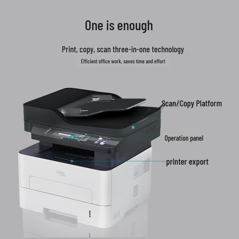 LiSiChen GA7329dn A4 Monochrome Multifunction Printer CN plug (adapter included)
