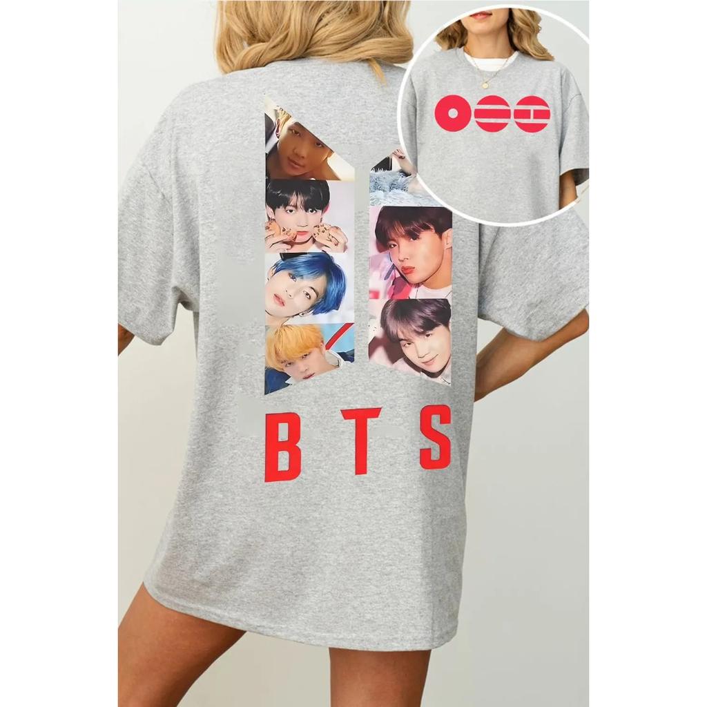 BTS 2026 Come Back Tee Shirt Oversized Men Women T-shirt Streetwear Y2k Short Sleeve High Streetwear Harajuku Comfortable Female Male Clothing