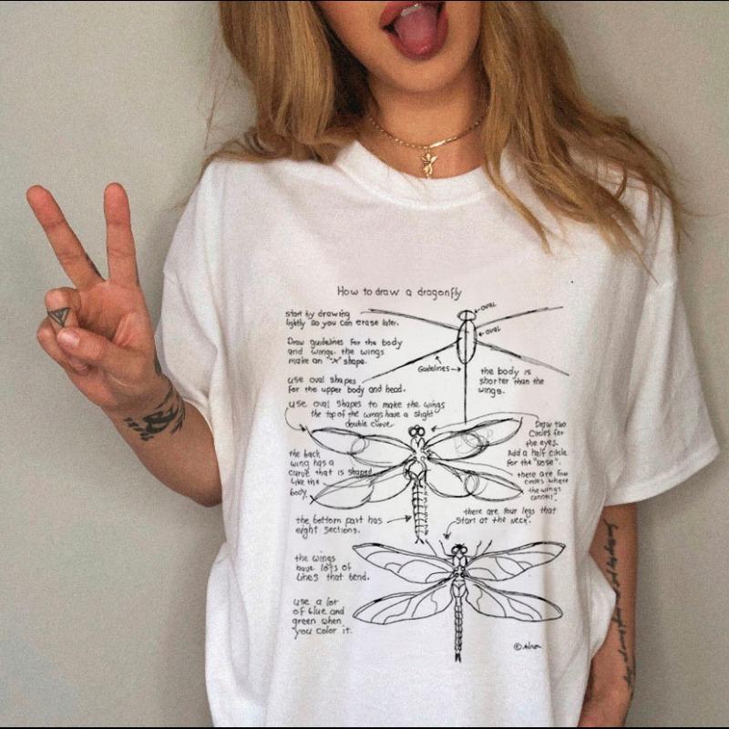 Erdbeere Tarot Niedliches Damen T-Shirt Mode Tees Weiblich Kurzarm Cartoon Kleidung 3D Druck O-Ausschnitt Oberteile Grafik T-Shirts