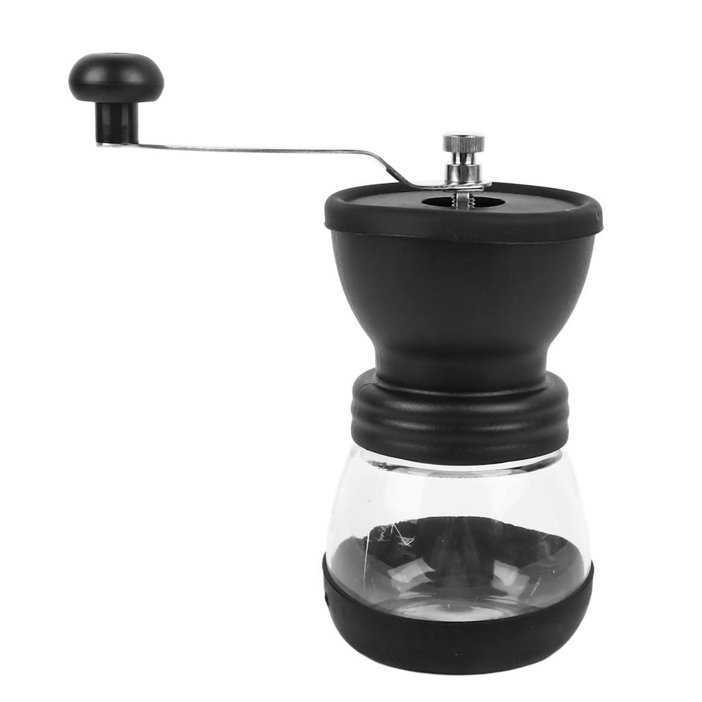 Ruční mlýnek na kávová zrna Přenosný Nerezový Silikon Snadno se čistí Odolný pro Domov Cestování