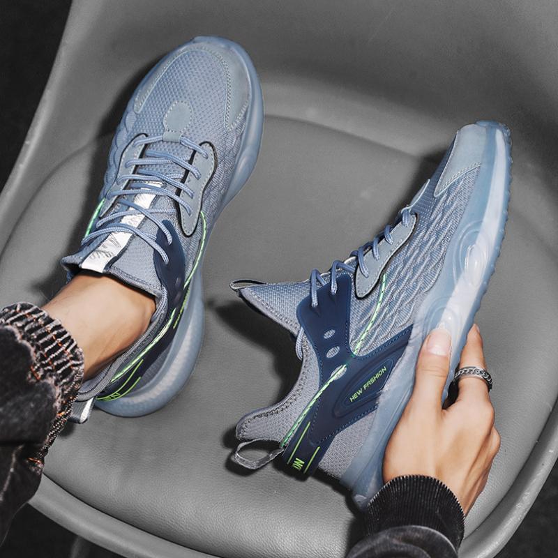 Men's Running Shoes Fashion Sports Comfortable Breathable Mesh Sneakers Lightweight Training Shoes