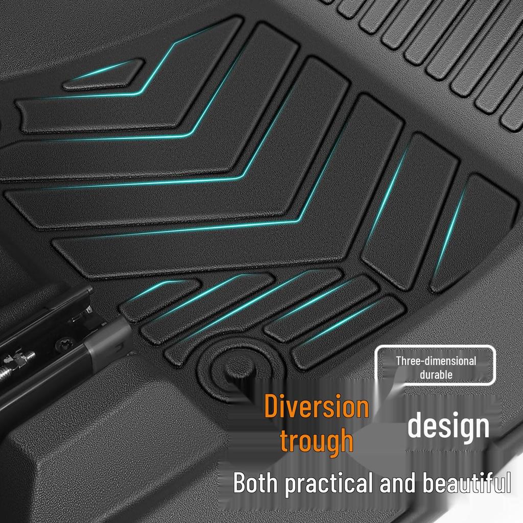 Geely Galaxy Star 6 Floor Mats - TPE, Full-Coverage, 2025 Model, Premium Car Accessories & Décor