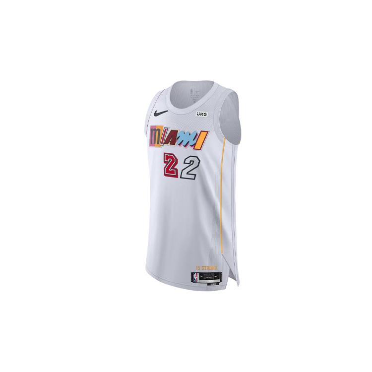 New Nike Basketball Jersey Player Edition, Jimmy Butler Size 22 Men's White DQ0200-100