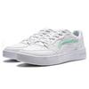 Li Ning Sycee Synthetic Leather Cushioning Low top Skateboard Shoes Men's White Green AGCT339-6(Team1538-)