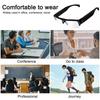 1080P HD Camera Glasses Cycling Glasses Wearable Sports Surveillance Camcorder 120° Wide Angle Outdoor Cycling Sports DVR Video Recorder Glasses